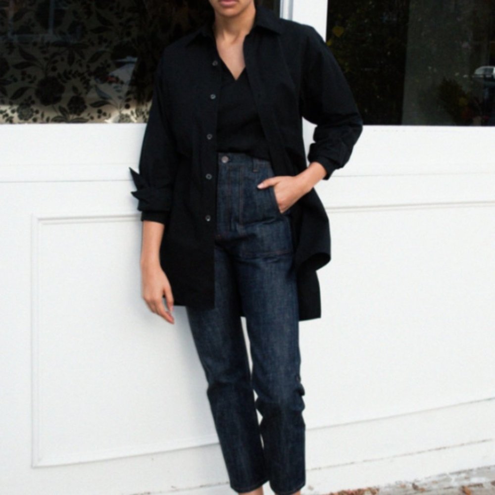 Soelly P02 Straight Leg Selvage Jean, Raw Indigo Size 26